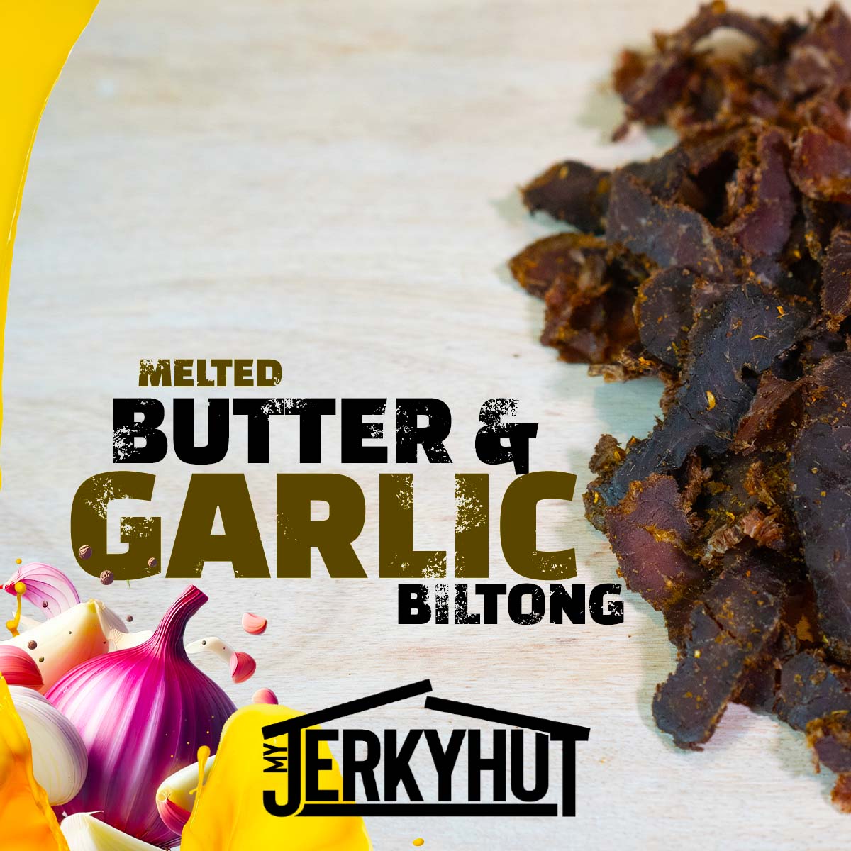 BUTTER & GARLIC BILTONG